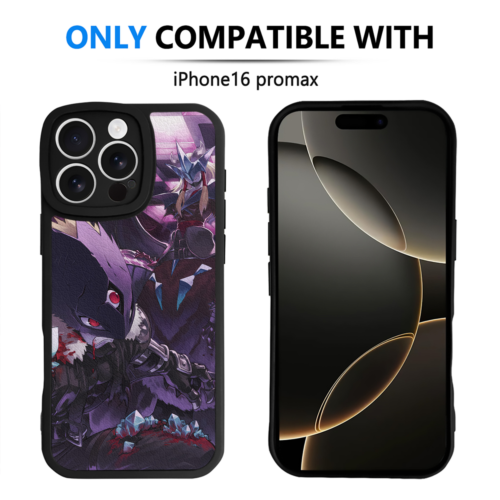 （画像用） Digimon デジタルモンスター/デジモン 【iPhone 16シリーズ対応】シリコンスマホケース（レザー調） 材質：シリコン